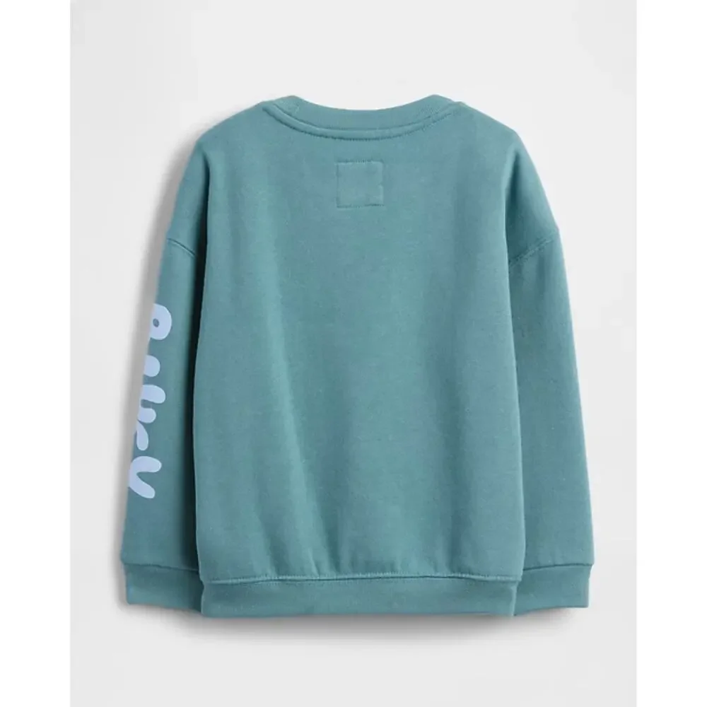 NEW GAP Baby Toddler Vintage Soft Bluey Graphic Sweatshirt 18-24 Months